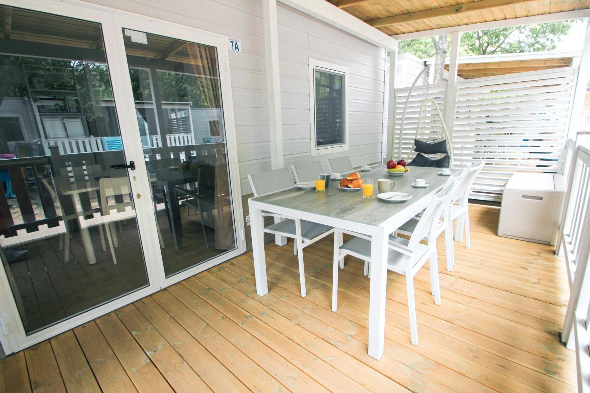 Happy Camp Mobile Homes In Camping Village Free Time Marina Di Bibbona Bagian luar foto